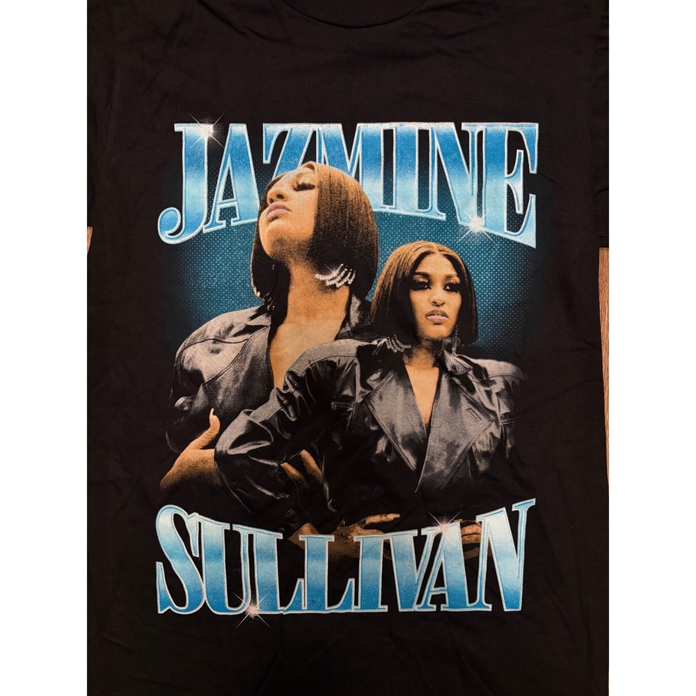 Ceremony of Roses Jazmine Sullivan Graphic T-Shirt‎ Mens Small Black R&B Merch